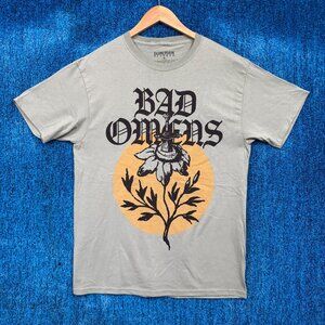 Bad Omens Ceromony Of Roses Green Rock T-Shirt Size Medium